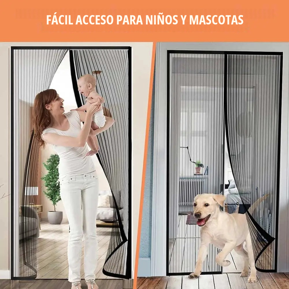 " 2 X 1 " Cortina Magnética Anti-Mosquitos y bichos ULTIMAS PROMO DISPONIBLES – Disfruta aire fresco sin moscas ni zancudos
