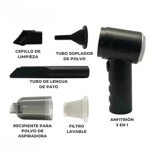 ‼️OFERTA EXCLUSIVA‼️NOVEDOSA MINI ASPIRADORA PORTATIL  3 En 1