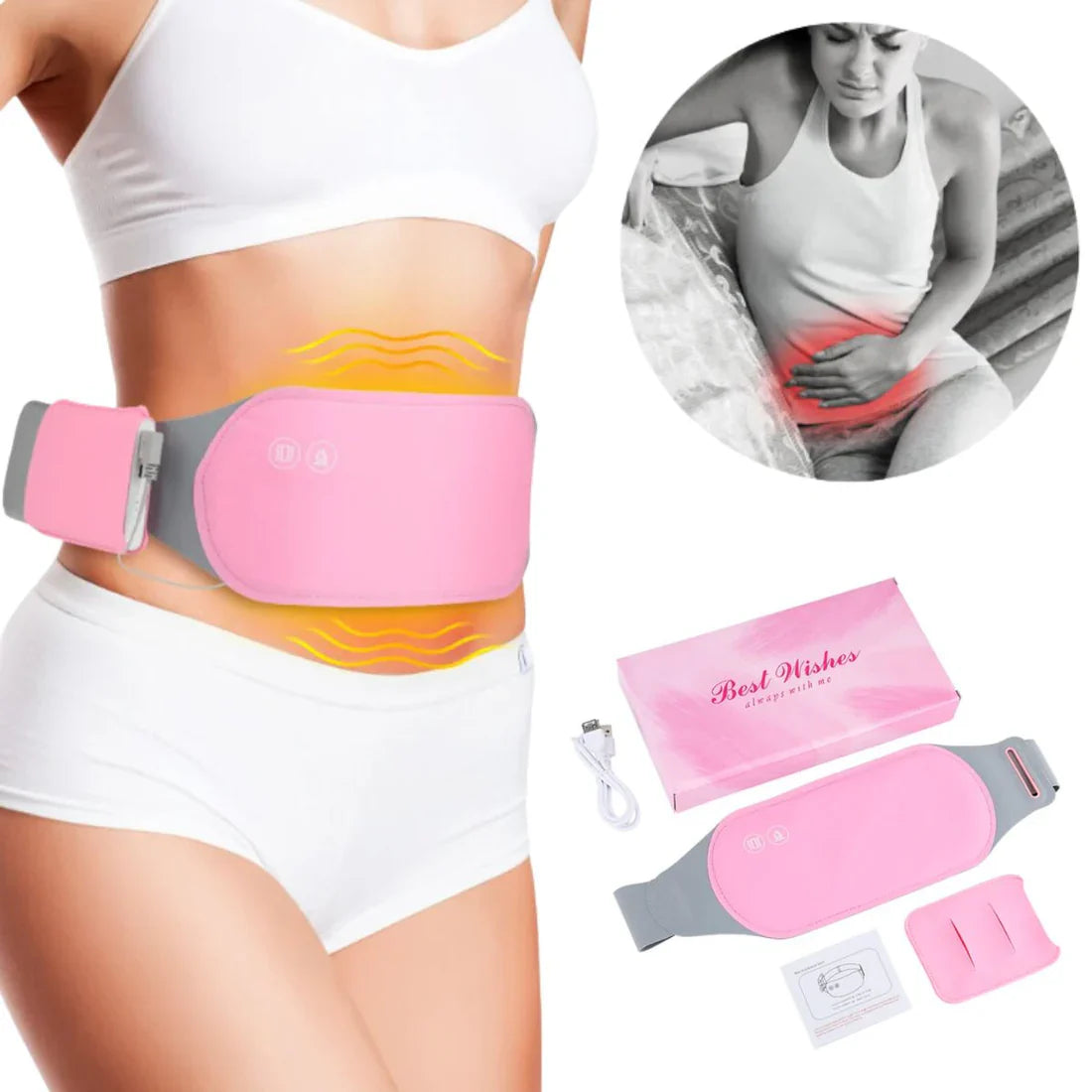 CINTURON PARA COLICOS MENSTRUALES