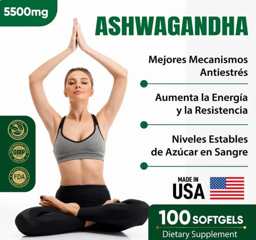 SUPLEMENTO ASHWAGANDHA CAPSULAS