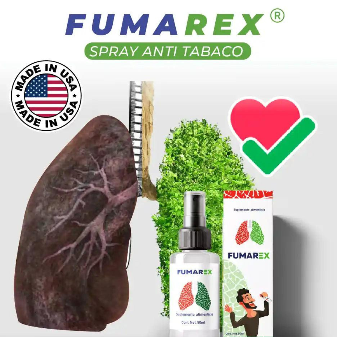 FUMAREX™ Solución Natural para Dejar de Fumar 🎁Solo por hoy 2 x 1 🎁