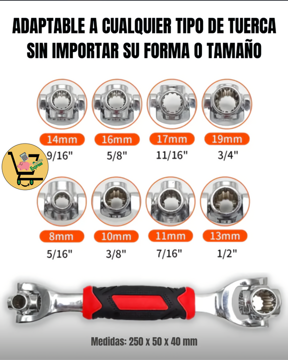 LLAVE INGLESA MULTIUSOS 48 EN 1 Power-Max™️ORIGINAL