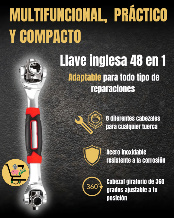 LLAVE INGLESA MULTIUSOS 48 EN 1 Power-Max™️ORIGINAL