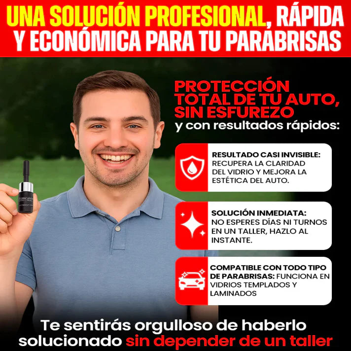 KIT REPARADOR DE VIDRIOS ¡¡OFERTA LIMITADA !!