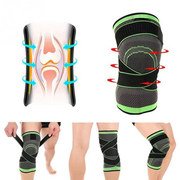 Rodillera Ajustable - Alivio y Soporte 2x1 Oferta Limitada