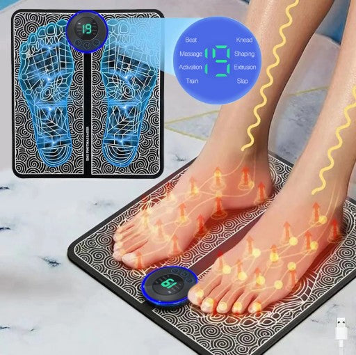 Tapete Masajeador Inteligente de pies y piernas Recargable