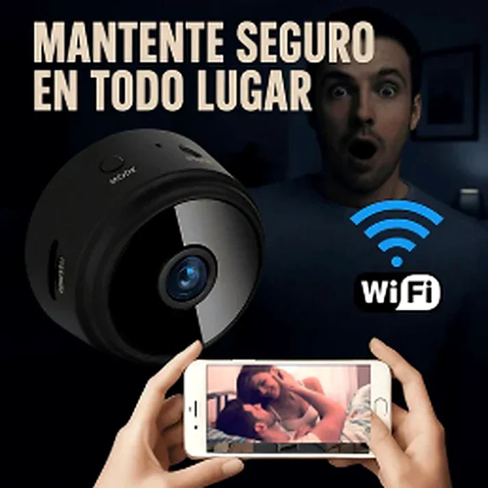 MINI CAMARA ESPÍA/ SEGURIDAD: descubre lo que pasa cuando no estás👀🔒